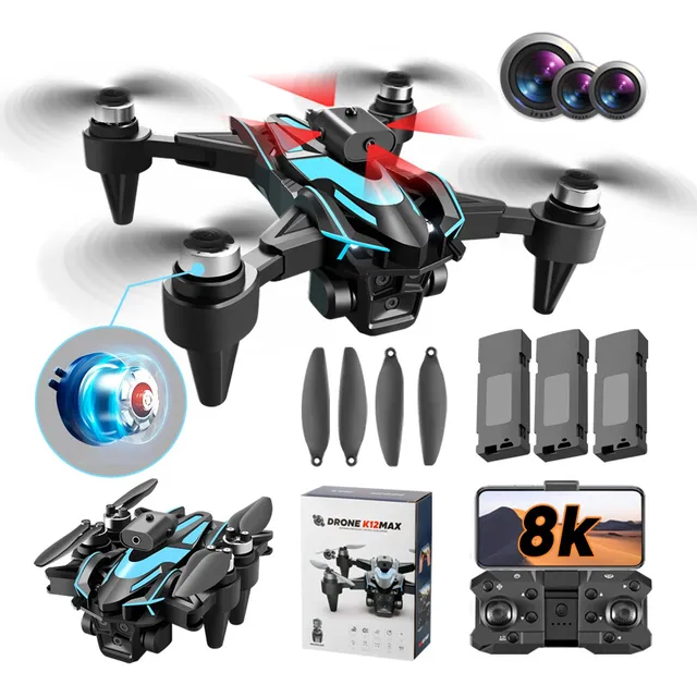 Mini Drone Sin Escobillas Control Remoto Con 8k Hd Cámaragps