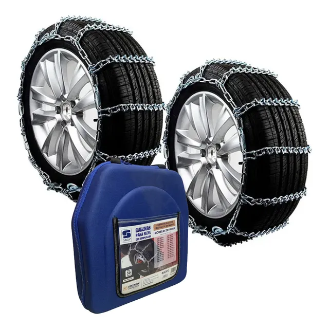 Cadenas Para La Nieve, Barro Y Hielo Con Rompehielos Saga® 