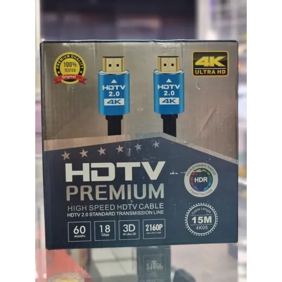 Cable Hdmi 4k 15 Metros / Tienda Física
