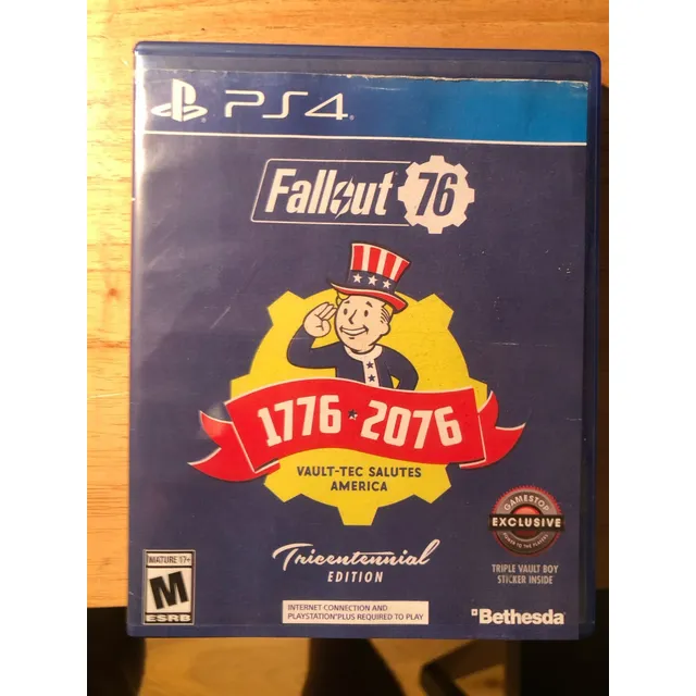 Juego De Ps4 Fallout 76 Tricentennial Edition