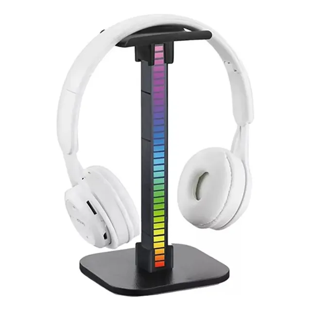 Soporte Stand Base Audifonos Gamer Luces Rgb
