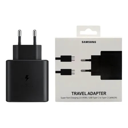 Cargador de pared Samsung de carga superrápida de 45 W