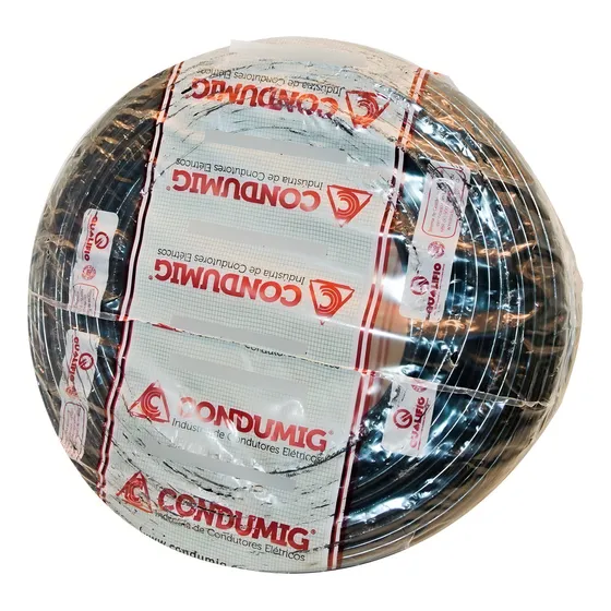Cabo Fio Pp Flexível 2 X 1,5mm 25 Metros Condumig