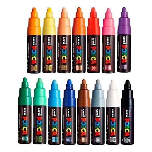 Marcador Uni Ball Posca Punta Pc-7m Punta 5.5mm Varios Color
