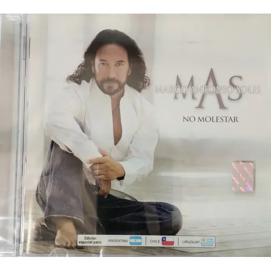 Marco Antonio Solis Cd Nuevo No Molestar 10 Súper Éxitos Estándar