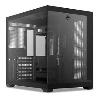 Gabinete Gamer Mancer Cv500l Preto Mid-tower Com Vidro Temperado E Usb-c