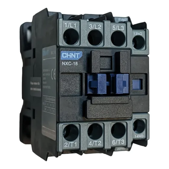 Contactor Tripolar Chint 18amp 220vca + Auxiliar Na/nc