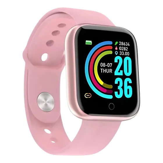Relógio Smartwatch D20 Android Ios Bluetooth Digital