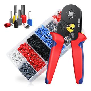 Crimpadora De Terminales Kit 1250 Piezas, Pinza Crimpadora Crimpadora De Terminales Kit 1250 Piezas, Pinza Crimpadora