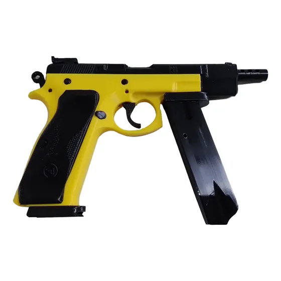 Pistola Cz75 Auto Csgo Cs2 Entrenamiento Cosplay Amarillo