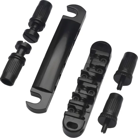 Ponte Preta Tune-o-matic Para Guitarra Les Paul Lp 