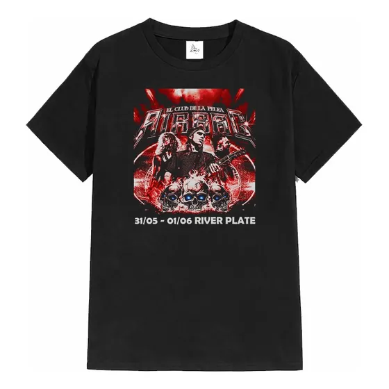 Remera Airbag River Fechas 100% Algodon Icaro