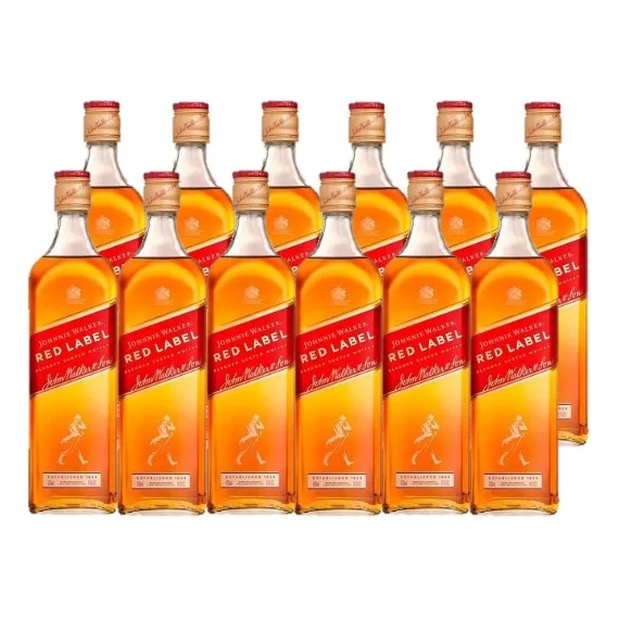Whisky Johnnie Walker Red Label 700 Ml 12 Pack (caja De 12)