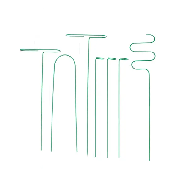 Set De 7 Tutores Para Plantas De Hierro Con Tutores Rulo Xl