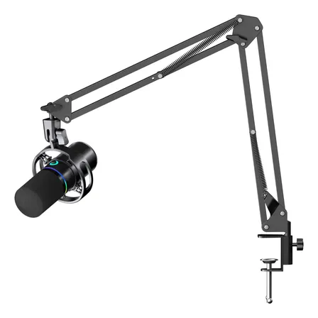 Micrófono Dinámico Xlr/usb Con Brazo Para Podcasting,gaming