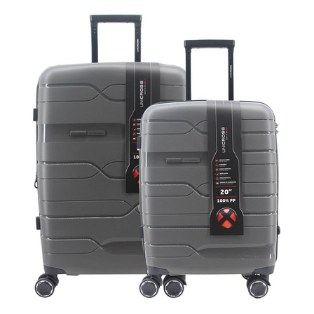 Set 2 Valijas Unicross 20 24 Pulgadas Calidad Abs Gris Set 2 Valijas Unicross 20 24 Pulgadas Calidad Abs Gris