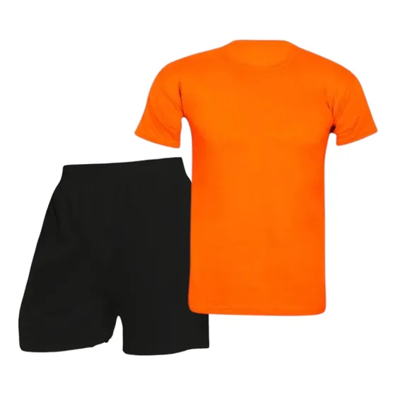 Conjunto Mikra Remera + Short Deportivo Futbol Run Combinado
