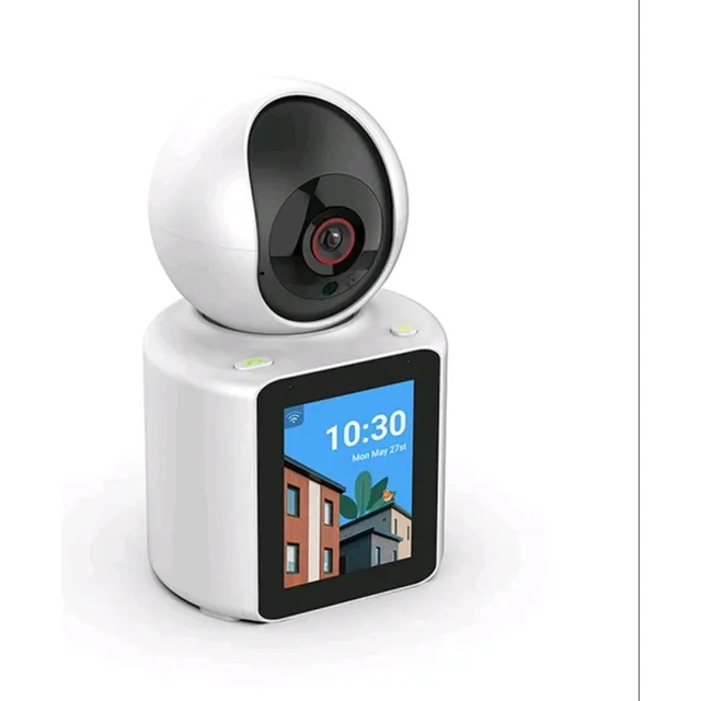Camara Wifi 4mp Monitor Bebe 2024  Pantalla Ips 360 Grados