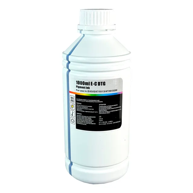 Tinta Dtg Impresion Textiles Playeras Gorra 1 Litro C/u Cian