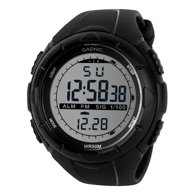 Reloj Digital Sumergible Alarma Gadnic S600 Deportivo