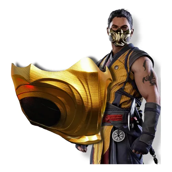 Mascara Scorpion Mk 1 - Cosplay - 2024 - Reutilizable