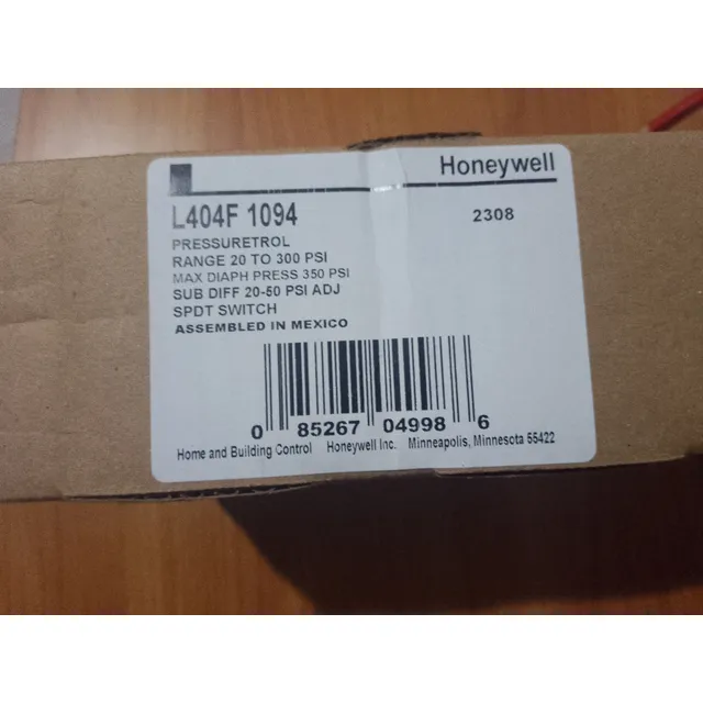Presostato Pressuretrol L404f 1094