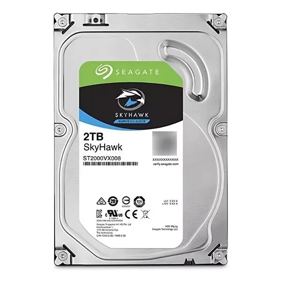 Disco Duro Interno 2tb Seagate Skyhawk 3.5 . 0 Horas