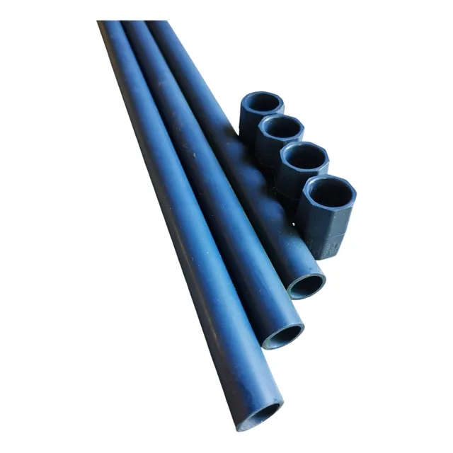 Tubo Cpvc Azul Flowguard 3/4 - 3 Tramos De 1 Mtro Y 4 Coples