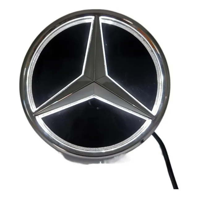 Led Emblema Frontal Aplicado 19-21 Mercedes Benz C A Cla