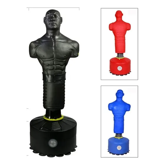 Muñeco De Box Silicona Alto Compacto Gira 360 175cm