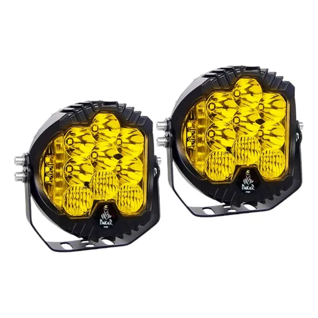Par Faro Force Iron 7 PuLG Neblinero 180w 12/36v Auto Camion