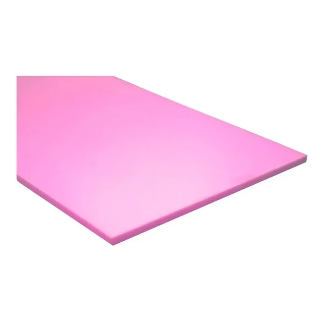 Lámina De Goma Espuma Rosada De 1/2 Pulgada