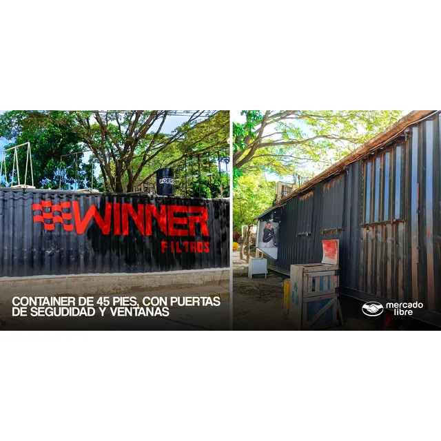 Container Comercial 45' Equipado High Cube Listo Para Usar