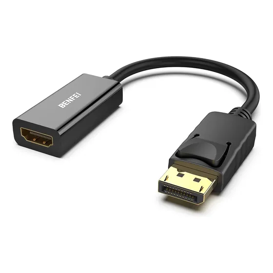 Adaptador Displayport A Hdmi, Macho A Hdmi Hembra