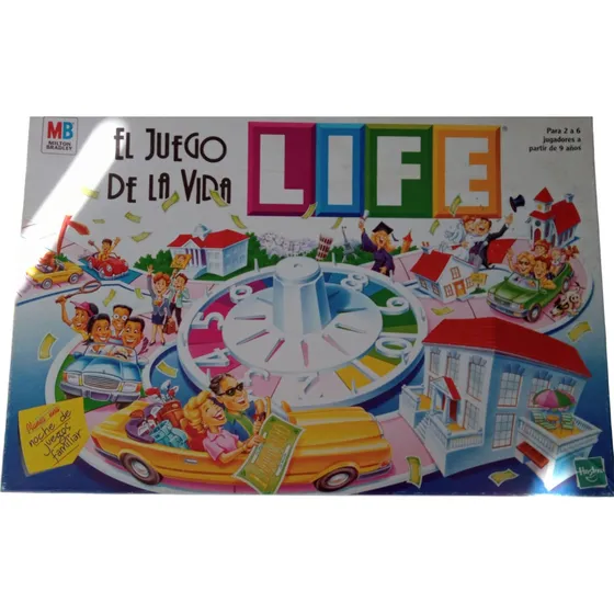 Juego De Mesa Familiar El Juego De La Vida Hasbro C/detalles