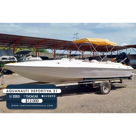 Lancha Aquanauti Deportiva 21 Lv2895
