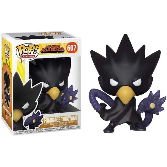 Boku No Hero Academia Boneco Pop Funko Fumikage Tokoyami 607