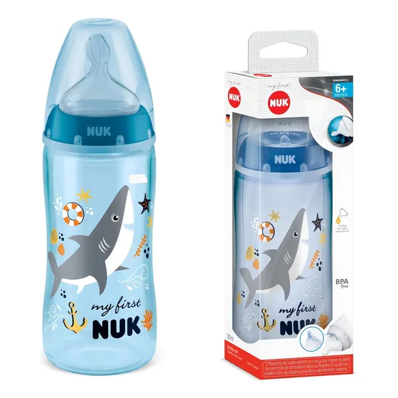 Mamadeira My 1st First Choice 300ml Azul - NUK
