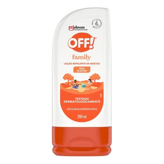 Repelente De Insetos Off! Não Oleoso 200ml