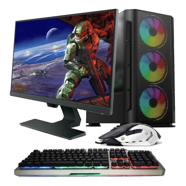 Pc Gamer Amd Ryzen 5 Vega7 16gb Ram Ssd +1tb Monitor 24 Wifi