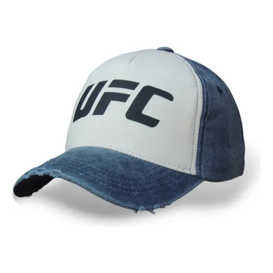 Gorra Trucker Ufc Jean Vintage Estampada Roturas Mma