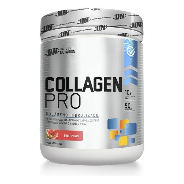 Colageno Collagen Pro 500gr Fruit Punch Un