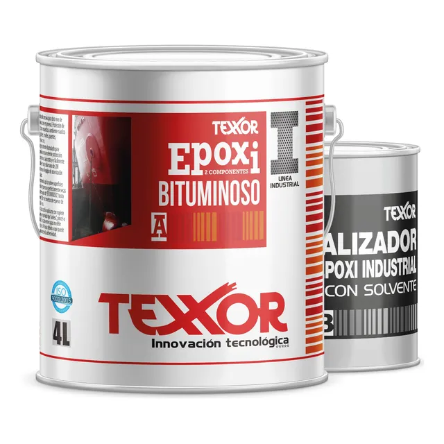 Epoxi Bituminoso 4 Lts P/ Barcos Nautica Texxor