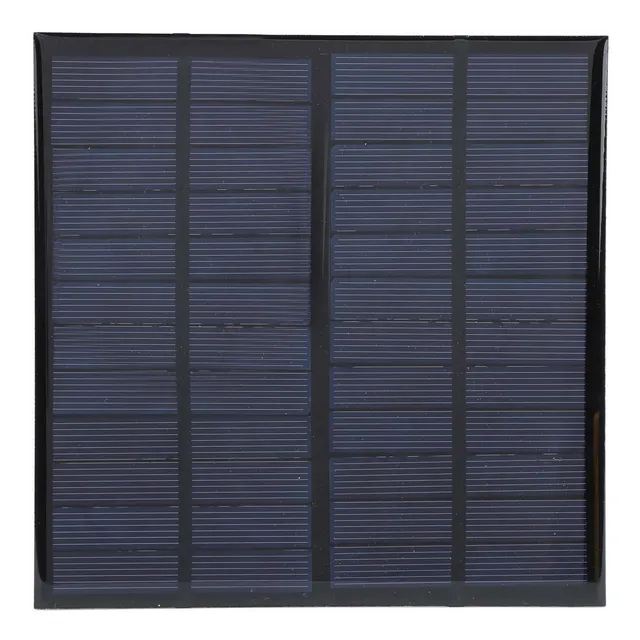 Panel Solar Epoxi Modulo Energia Prueba Viento Funcional