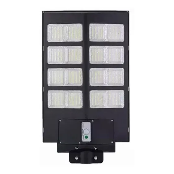 Foco Solar Led Recargable Tipo Poste 800 Watts Color De La Carcasa Negro Color De La Luz 800w