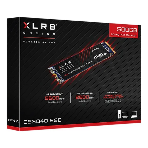 Disco Duro Ssd 500gb M.2 Pny Gaming Xlr8