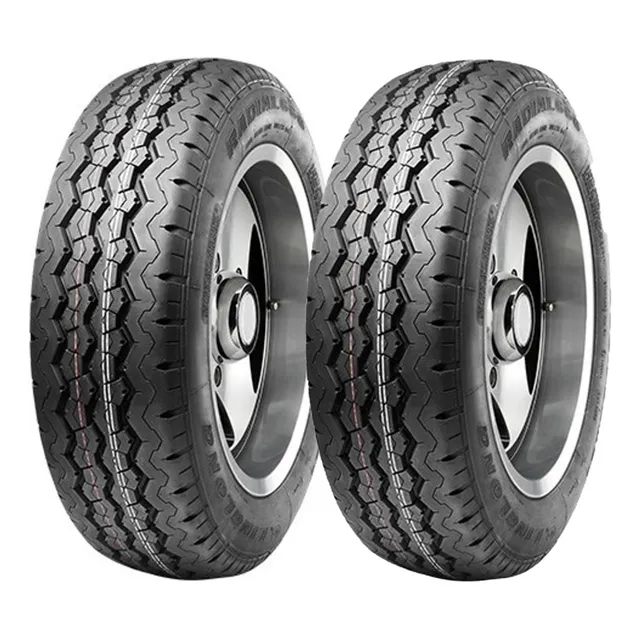 Set 2 Neumáticos Ling Long 205/75 R14c 8pr Radial 666