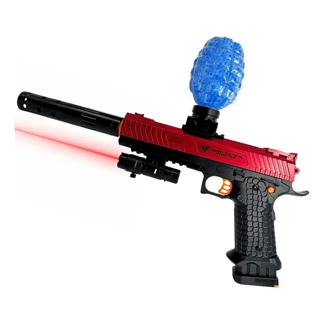 Pistola Revolver Lanza Orbis De Juguete, Okidoki.