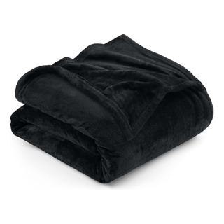 Blanket Utopia - Forro Polar California King, Color Negro, 3 Blanket Utopia - Forro Polar California King, Color Negro, 3