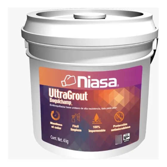 Niasa Ultragrout Boquichamp Uretano Junteador Roof Garden Y Albercas Color Playa